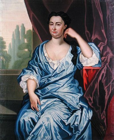Kiliaen Van Rensselaer asszony (Maria Van Cortlandt), 1730 körül (olaj, vászon) alkotó: John (attr.) Watson