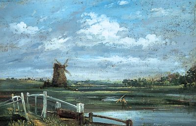Haddon közelében, Derbyshire államban (olaj, vászon) alkotó: John (manner of) Constable
