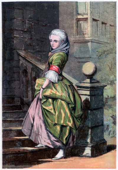Haddon Hall, Derbyshire, 1856 alkotó: John Absolon