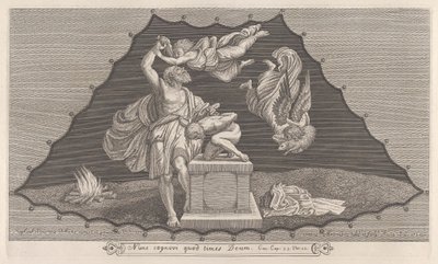 Ábrahám felajánlása alkotó: John Alexander