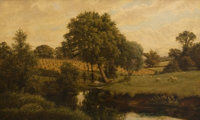 Finham Brook Coventry közelében, 1888 alkotó: John Anderson