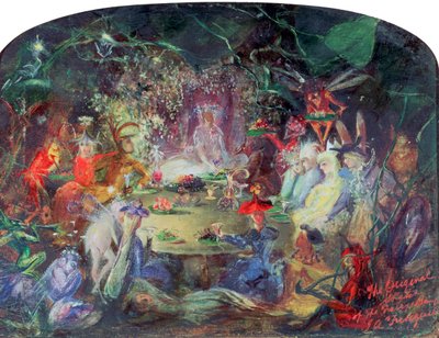 A tündéri bankett, 1832-1906 alkotó: John Anster Fitzgerald