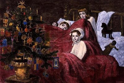 The Private View, Illustrated London News, 1865. december 23 alkotó: John Anster Fitzgerald