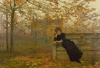Őszi sajnálkozások, 1882 alkotó: John Atkinson Grimshaw