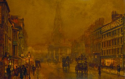 Blackman Street, Borough alkotó: John Atkinson Grimshaw
