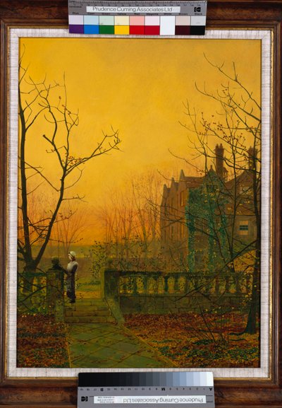 Knostrop Hall, Leeds alkotó: John Atkinson Grimshaw