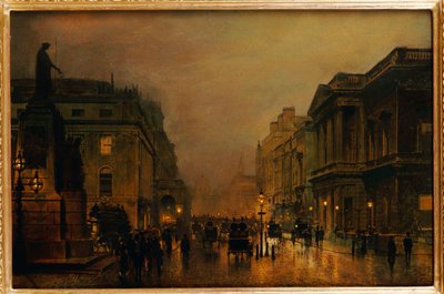 Pall Mall alkotó: John Atkinson Grimshaw