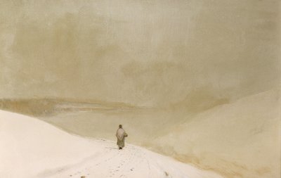 Hó és köd (Caprice in Yellow Minor) (olaj, vászon) alkotó: John Atkinson Grimshaw