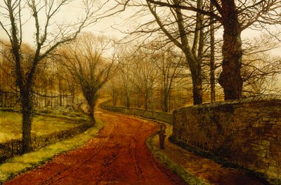 Stapleton Park, Pontefract, 1877 alkotó: John Atkinson Grimshaw