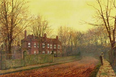 Az év fogyó dicsősége alkotó: John Atkinson Grimshaw