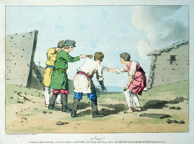 Svai Game, 1803 alkotó: John Augustus Atkinson