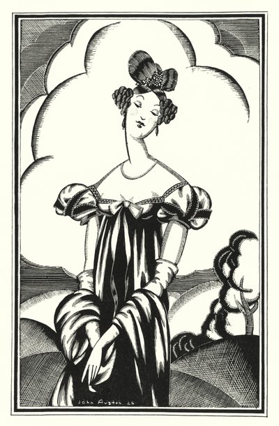 Illusztráció a Don Juanhoz, Lord Byron: Aurora Raby, egy fiatal sztár (litho) alkotó: John Austen