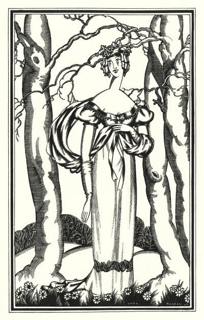 Illusztráció Don Juanhoz, Lord Byron: Lady Adeline, az efézusi Dian (litho) alkotó: John Austen