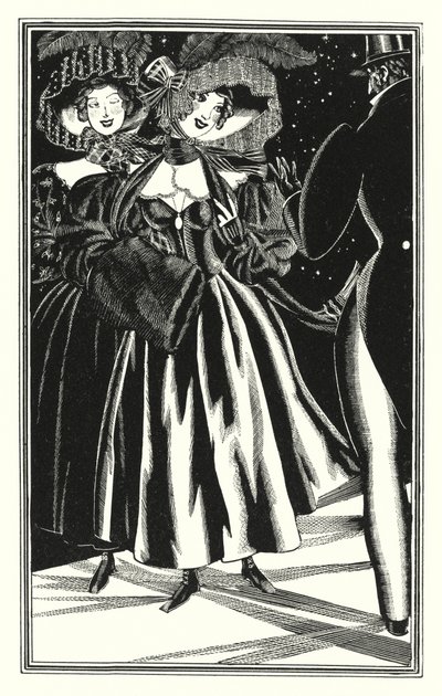 Illusztráció Don Juanhoz, Lord Byron: Gyalogos paphiaiak, józan, de erkölcstelen (litho) alkotó: John Austen