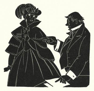 Illusztráció: Madame Bovary, Gustave Flaubert (litho) alkotó: John Austen