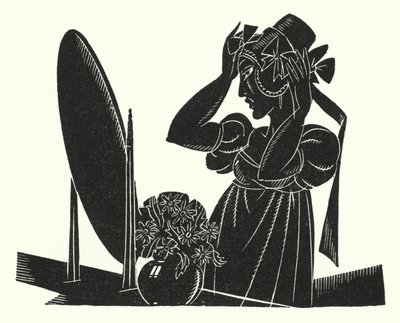 Illusztráció: Madame Bovary, Gustave Flaubert (litho) alkotó: John Austen