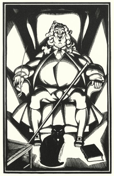 Illusztráció Tristram Shandyhoz, Laurence Sterne (litho) alkotó: John Austen