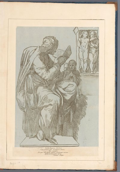 A perzsa Szibilláról Barátainak és mindegyiknek (...) (sorozat címe a tárgyon) alkotó: John B. Skippe