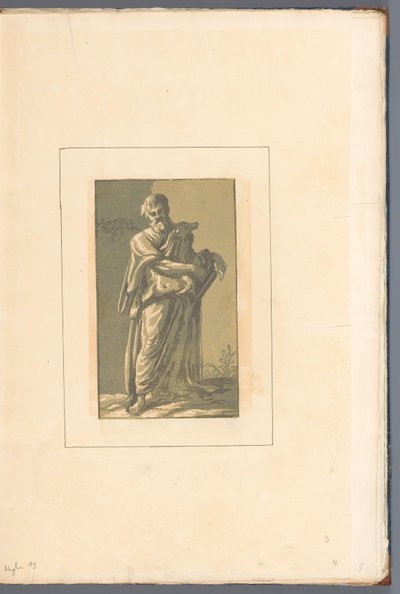 Staande heilige Barátainak és mindegyiknek (...) (sorozat címe a tárgyon) alkotó: John B. Skippe