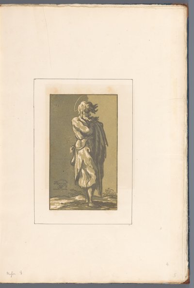 Staande heilige Barátainak és mindegyiknek (...) (sorozat címe a tárgyon) alkotó: John B. Skippe