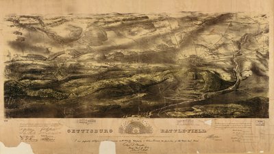 Gettysburg csatatér alkotó: John Bachelder