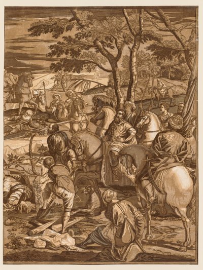 Keresztre feszítés, 1741. alkotó: John Baptist Jackson