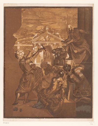 Marcus megment egy rabszolgát a kínzásaitól Velencei mesterek műalkotásai (sorozat címe) Operaválasztás (sorozat címe) alkotó: John Baptist Jackson