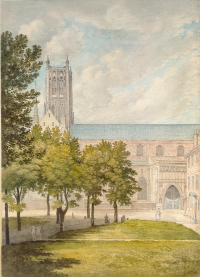 Worcesteri katedrális, valószínűleg 1774 alkotó: John Baptist Malchair