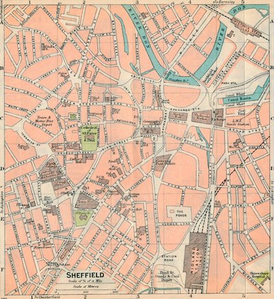Sheffield, 20. század alkotó: John Bartholomew