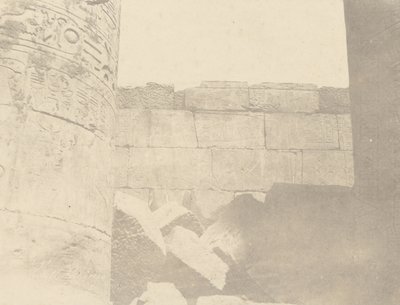 Karnac, Hypostyle Hall, Északi fal (belső oldal) alkotó: John Beasly Greene