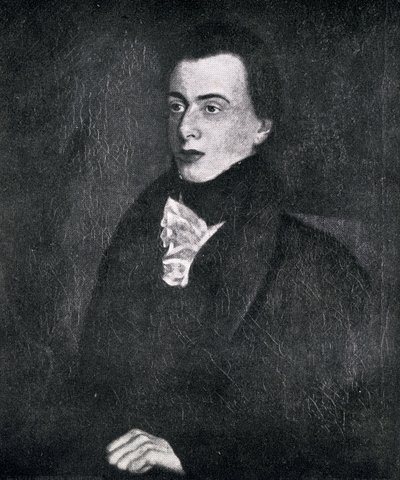 George Borrow (1803-81) illusztrációja a „Borrow Selections” című könyvből, 1928-ban alkotó: John Borrow