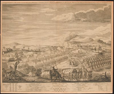 ?A Culloden melletti Drunmossie [sic] Mooron vívott csata ábrázolása?, 1746. április 16. alkotó: John Bowles