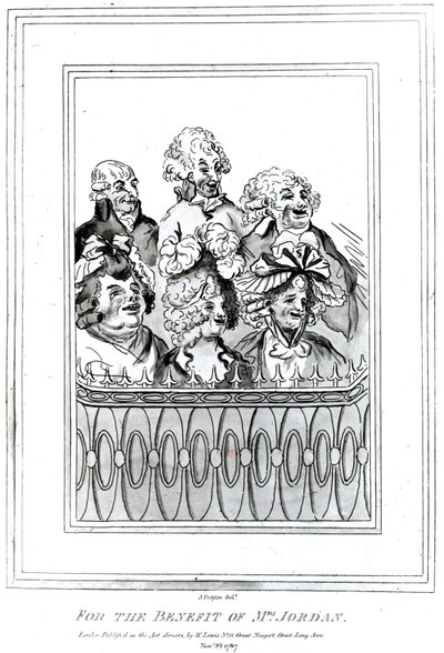 Jordan asszony javára, 1787 (metszet) alkotó: John Boyne