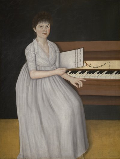 Sarah Prince portréja, 1801 körül alkotó: John Brewster