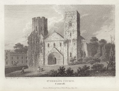 Szent Német templom, Cornwall alkotó: John Britton