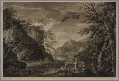 Apollo és a Szibilla, 1779. alkotó: John Browne