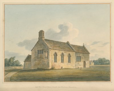 Dorset - Chorne templom alkotó: John Buckler
