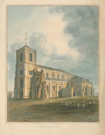 Essex – Waltham Abbey alkotó: John Buckler