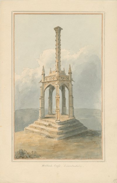 Lincolnshire – Holbeach Cross, [1824] alkotó: John Buckler