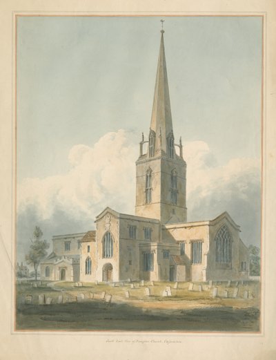 Oxfordshire – Bampton Church, 1802 alkotó: John Buckler