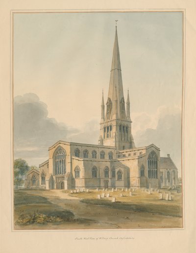 Oxfordshire - Witney templom alkotó: John Buckler