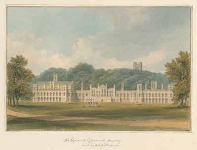 Surrey – Claremont – Old House, 1824 alkotó: John Buckler