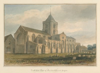 Sussex – Arundel-templom, 1804 alkotó: John Buckler