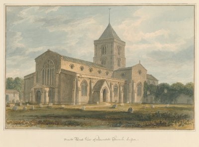Sussex – Arundel-templom, 1804 alkotó: John Buckler