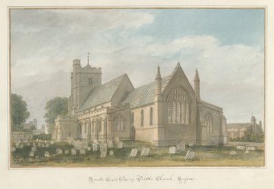 Sussex – Battle Church, 1824 alkotó: John Buckler