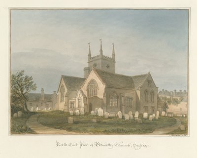 Sussex – Petworth Church, 1825 alkotó: John Buckler
