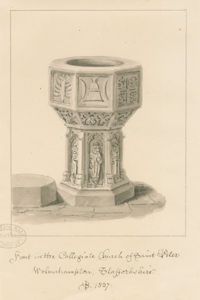 Wolverhampton – Font a St. Peter