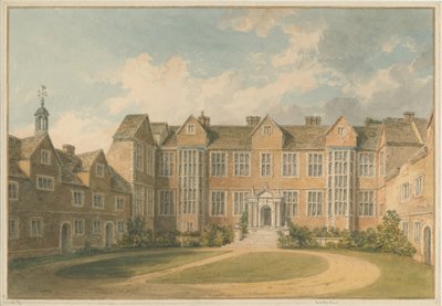 Yorkshire – York – Heslington House Interior, 1818 alkotó: John Buckler
