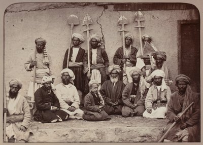 Kabul földbirtokosai és munkásai, 1879 alkotó: John Burke