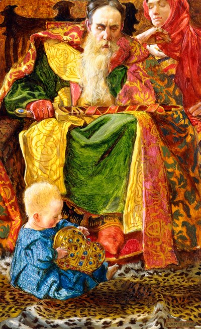 És ki tudja, hogy bölcs ember lesz-e vagy bolond, 1901 alkotó: John Byam Liston Shaw